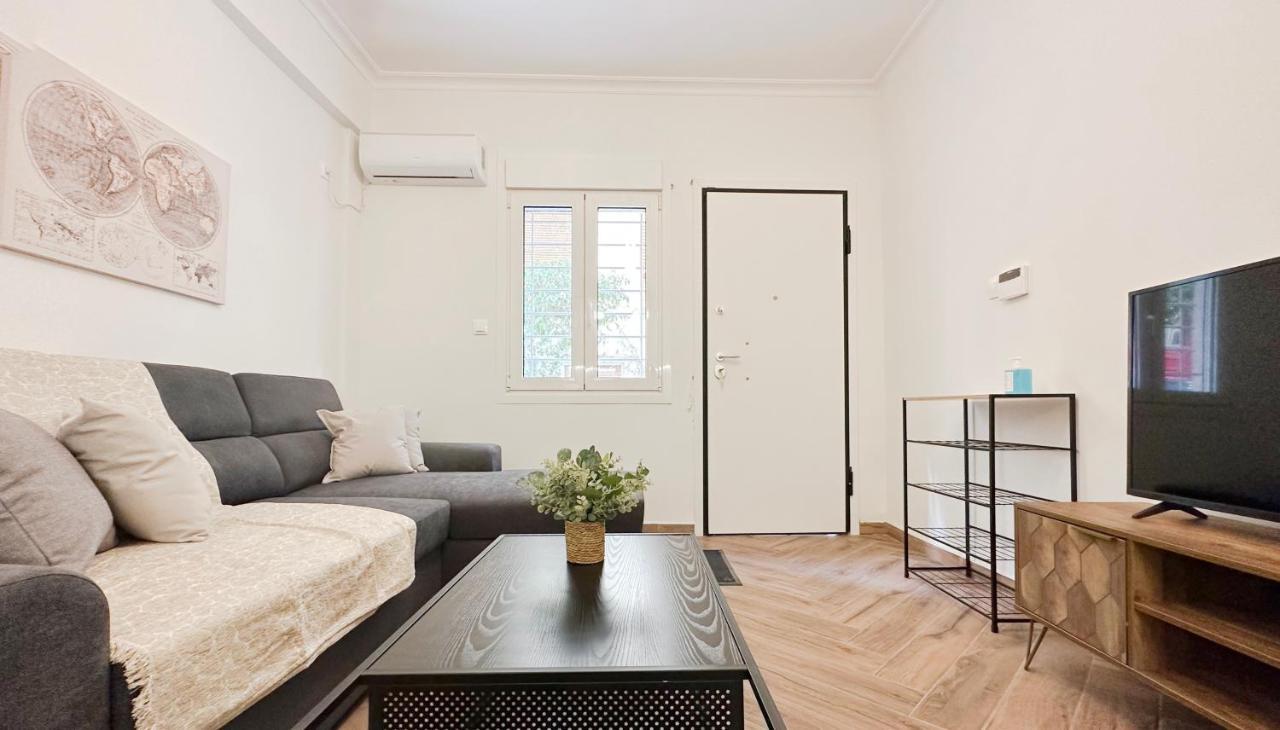 Apartamento Valtetsiou Central 50Sqm Apt In Atenas Exterior foto